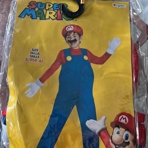 Super Mario kids costume 4 to 6